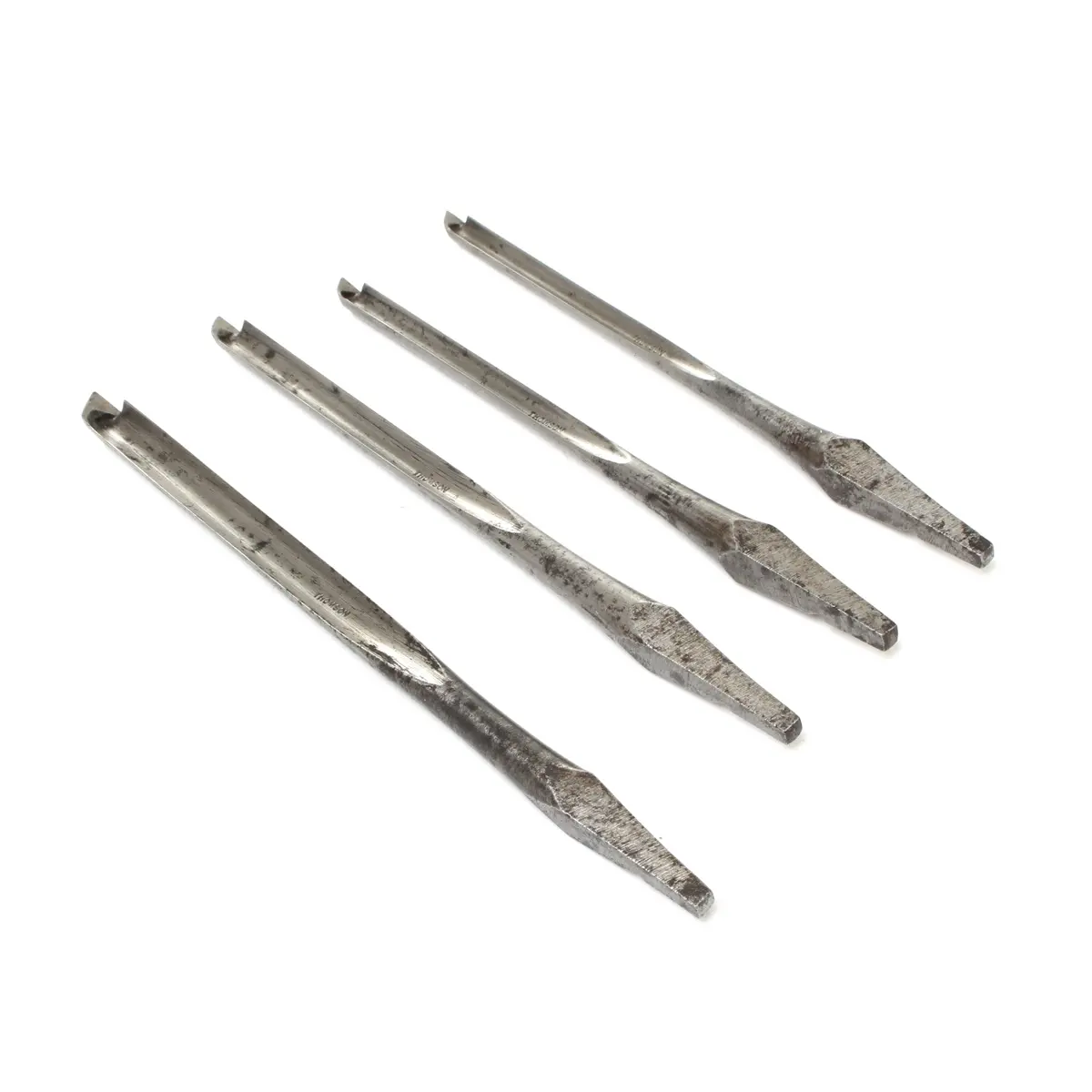 4X Old Thomson Notched Drill Bits 1