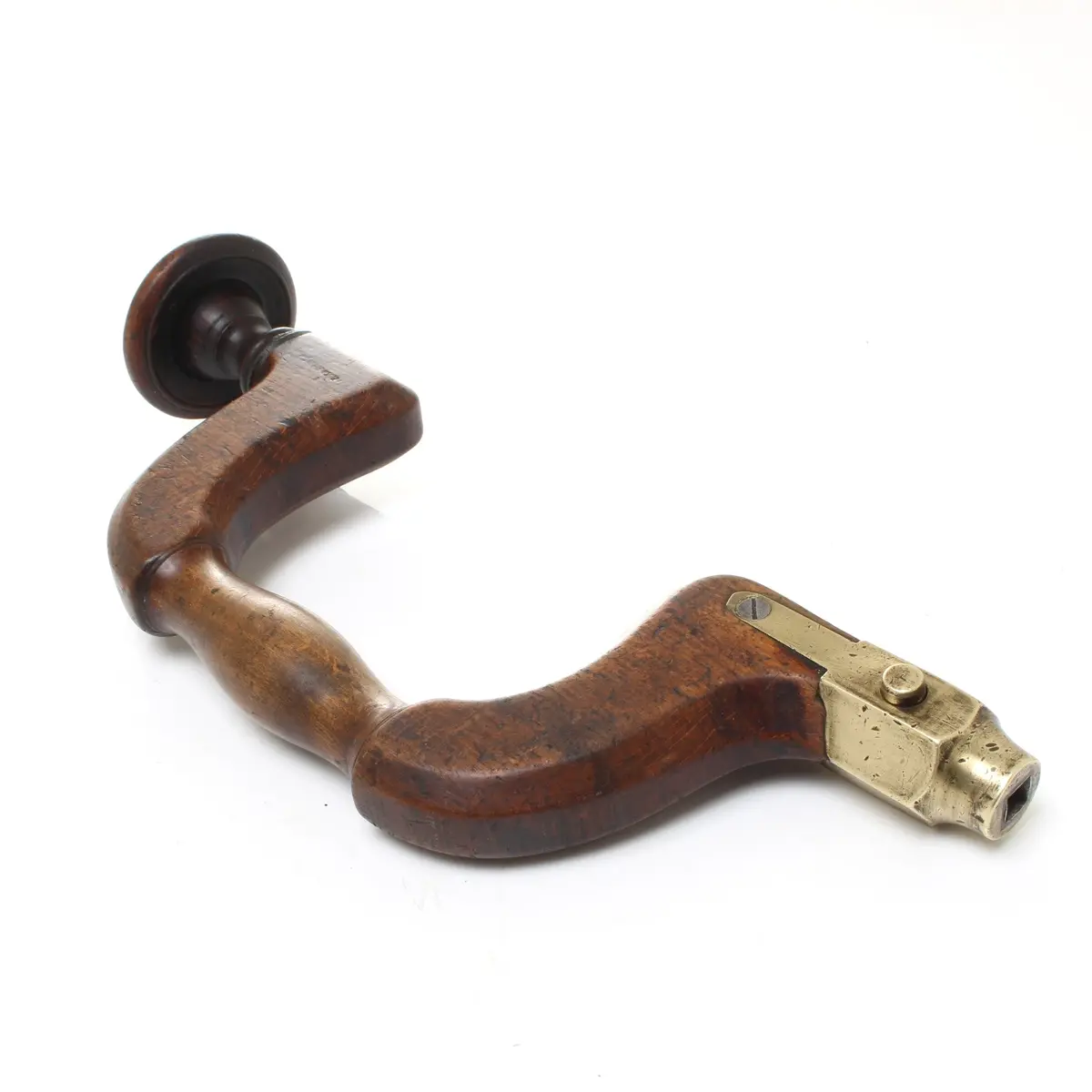 Old Wooden Button Brace (Beech) 1