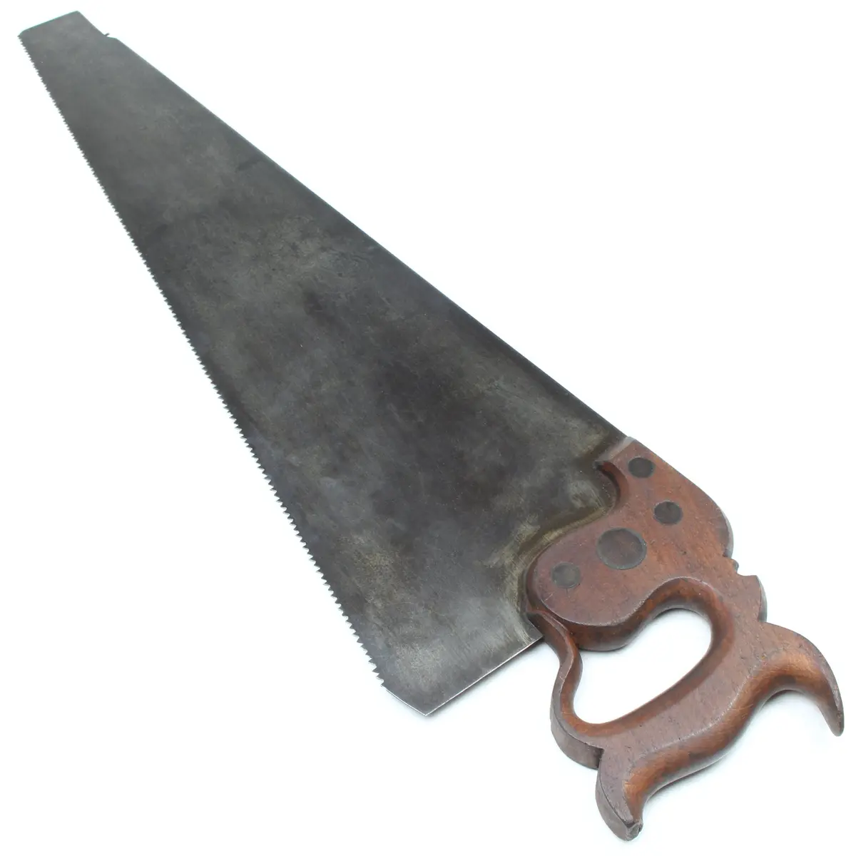 Old Wheatman & Smith Hand Saw – 28” - 7Tpi (Beech) 1