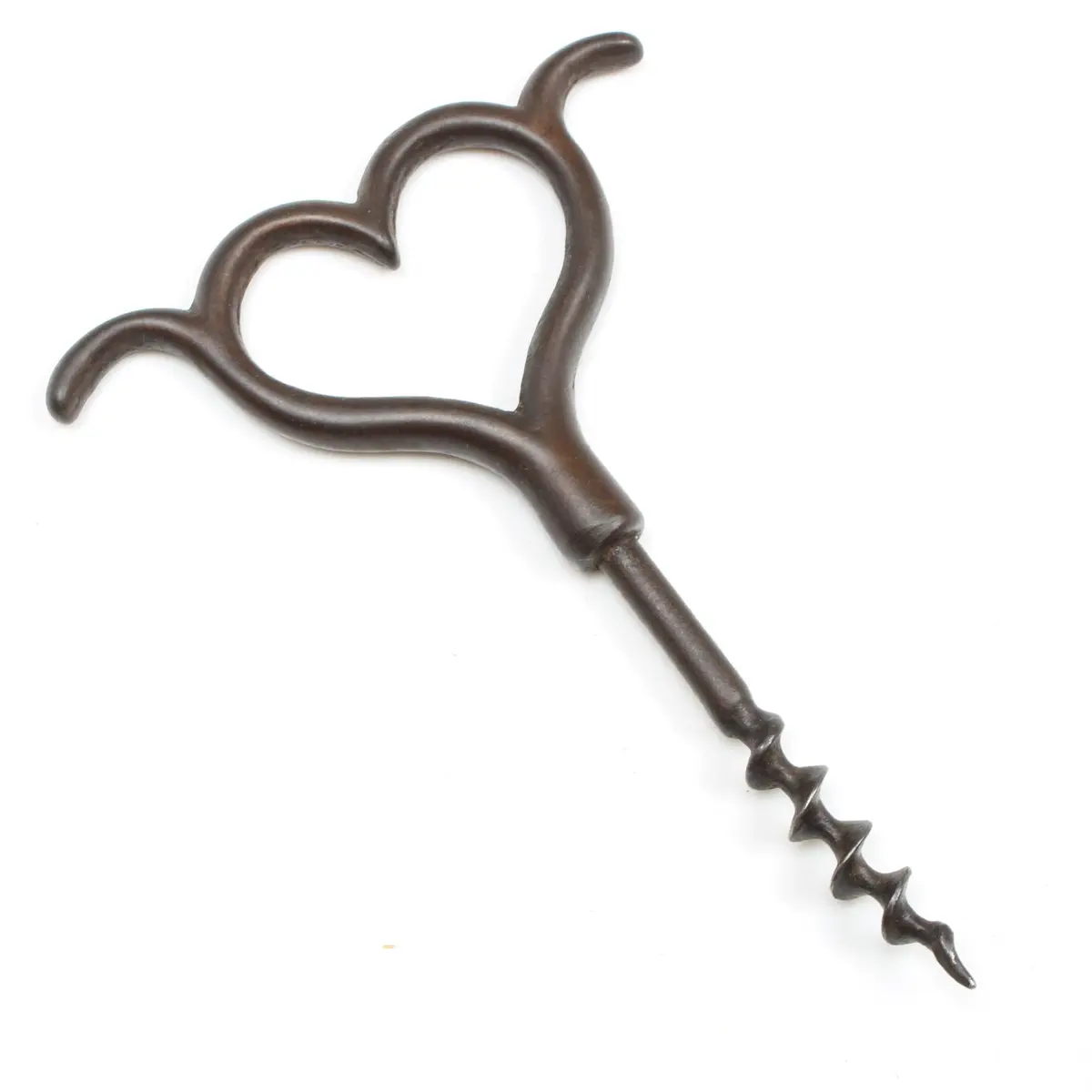 Sold - Old Love-Heart Corkscrew 1