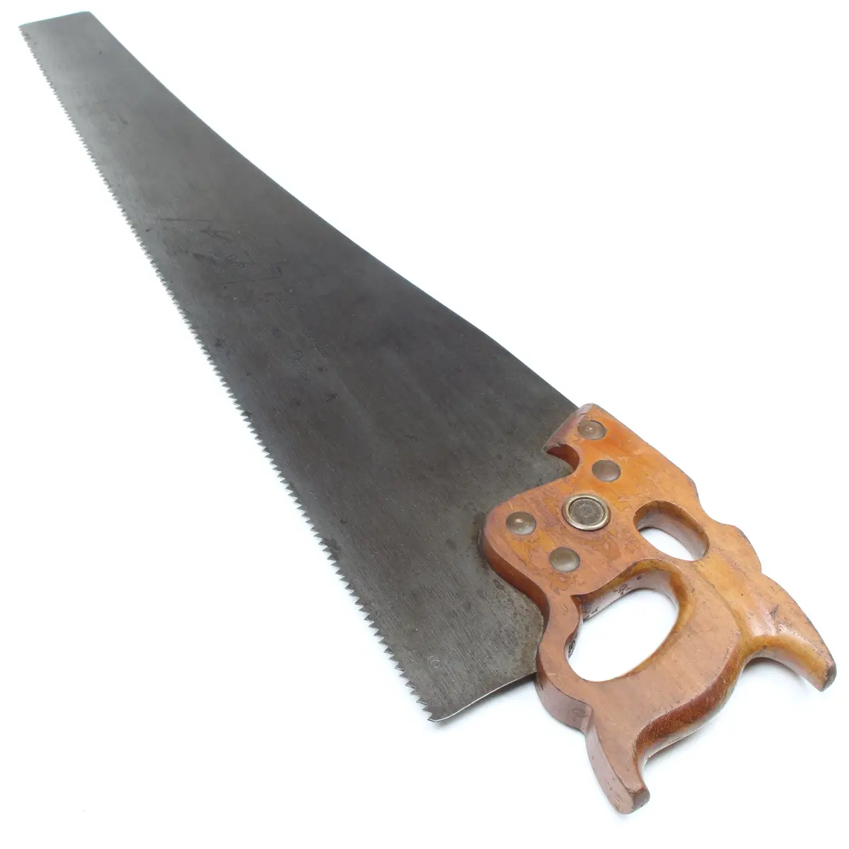 Disston D8 Thumb-Hole Saw - 28” - 6Tpi (Apple) 1