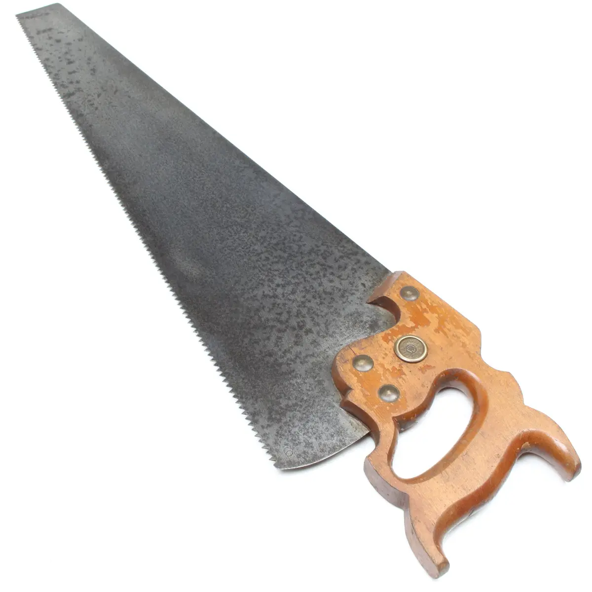 Sold - Disston Philadelphia D7 Hand Saw - 26” - 6Tpi (Apple) 1
