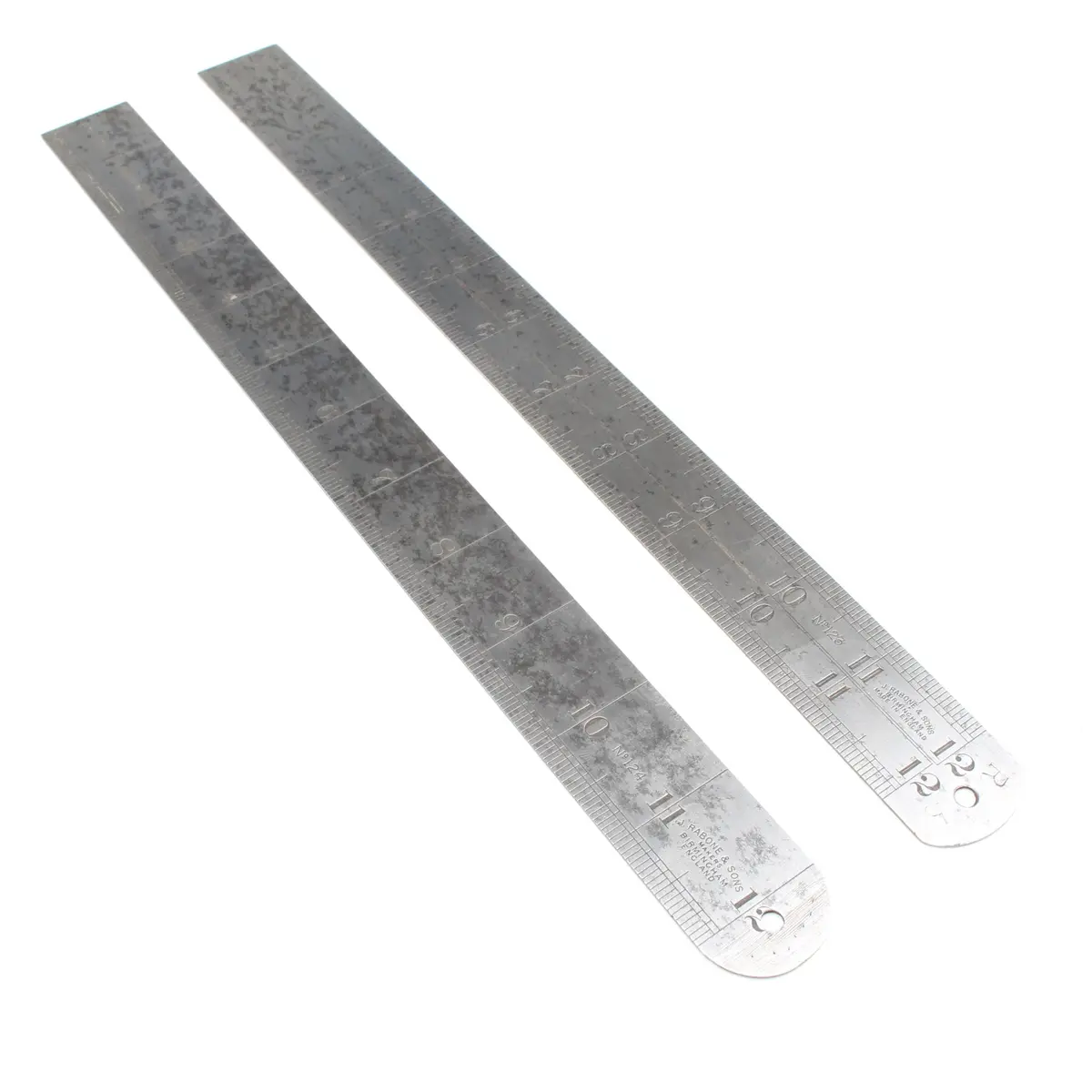 J Rabone Contraction Rules No. 123 & 124 - 12" 1