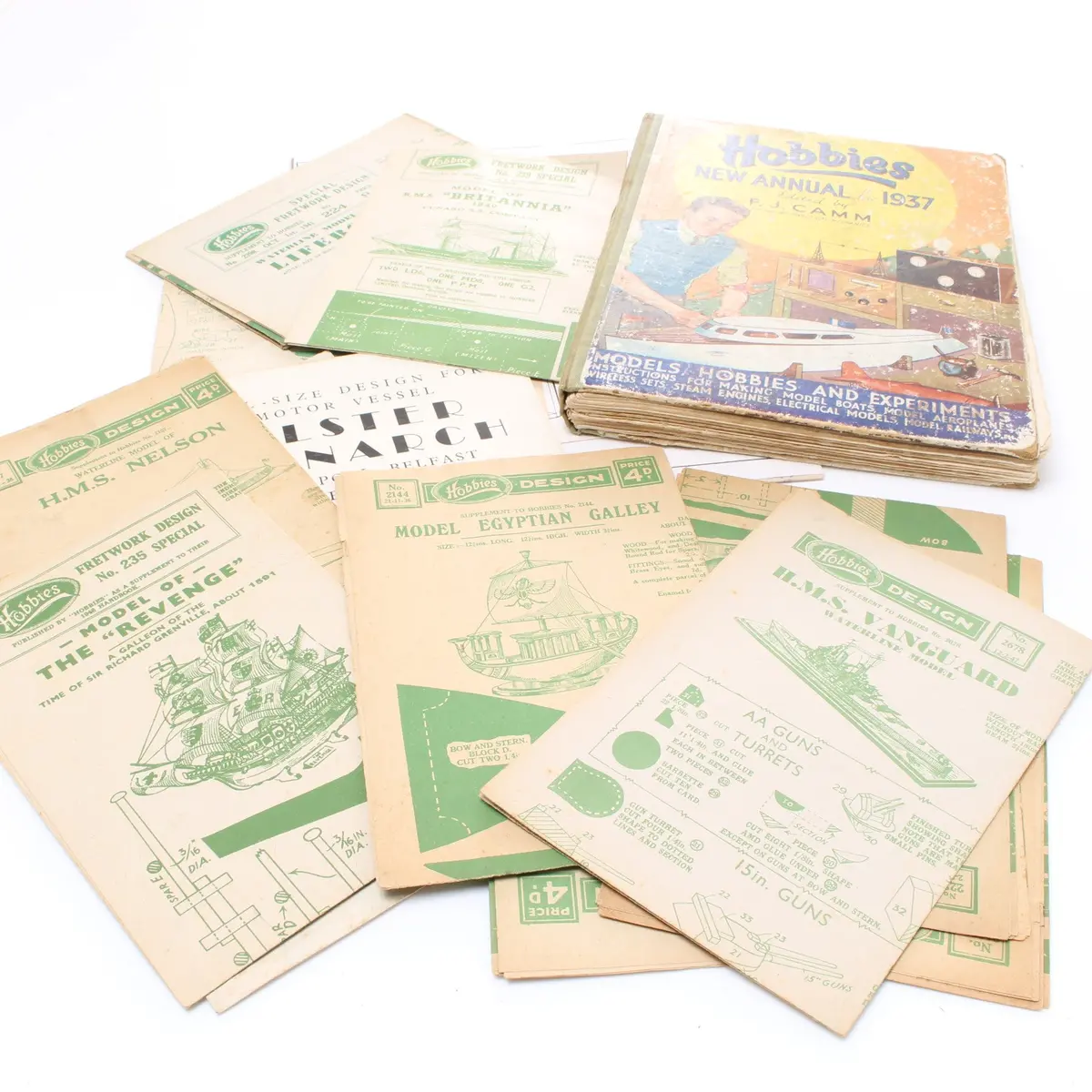 Old Hobbies Books/Plans And Misc Plans Etc. 1