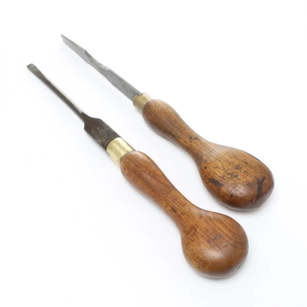 2X Old Screwdrivers - 8", 9" (Ash) 1