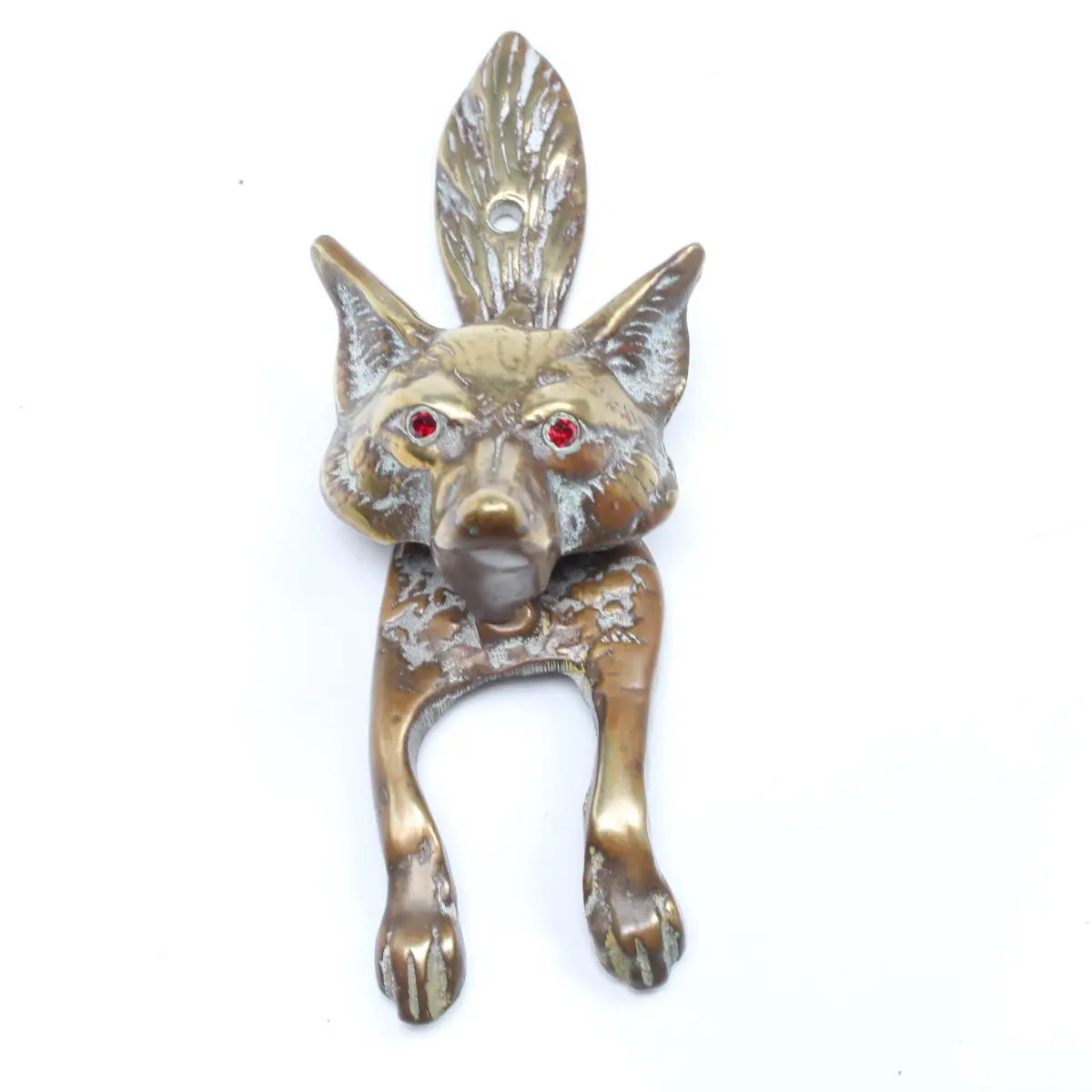 Sold - Old Fox Door Knocker 1