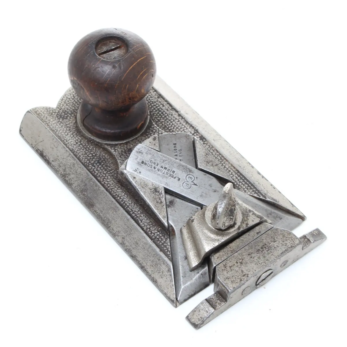 Sold - Collectable Edward Preston Side Rabbet Plane (Beech) 1