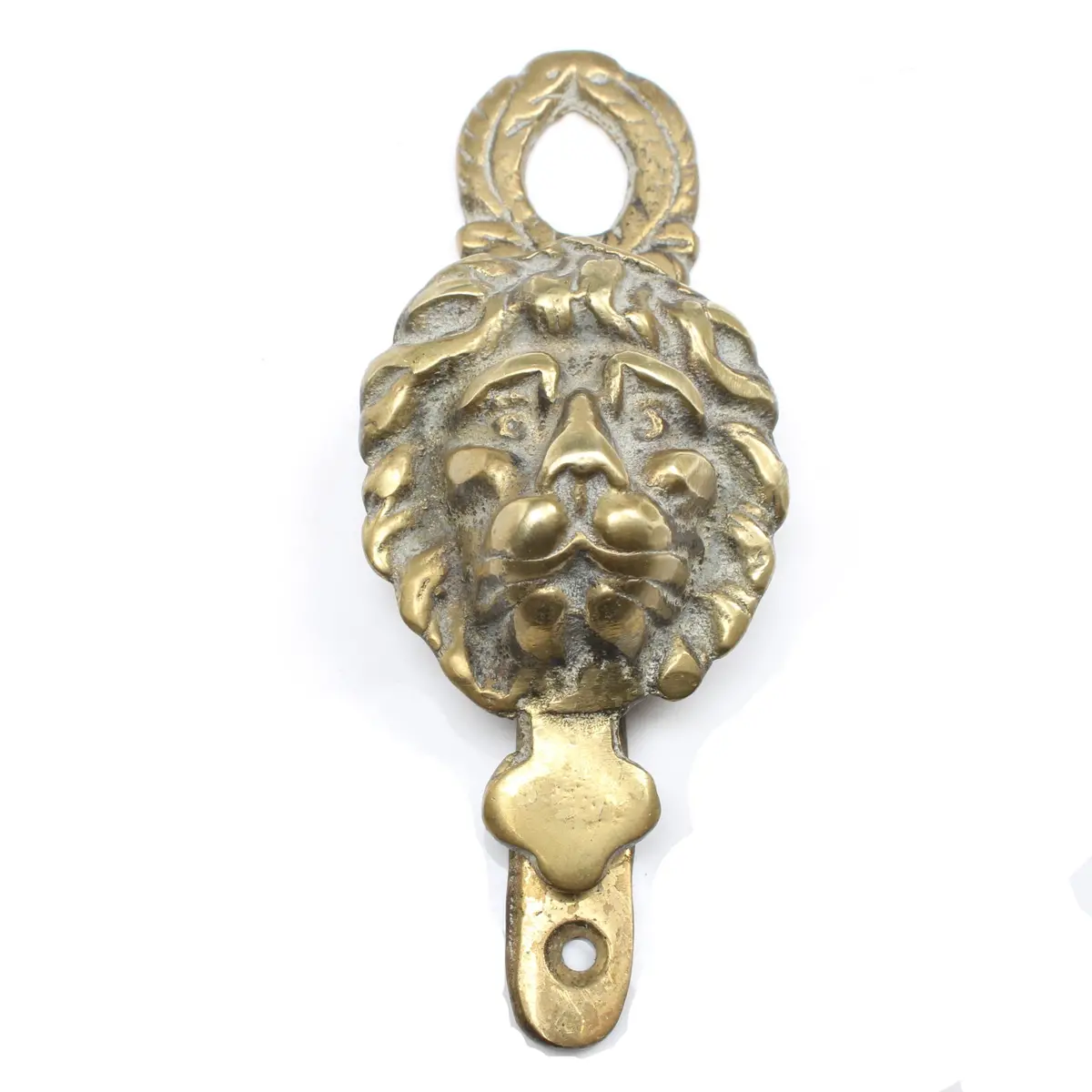 Old Lions Head Door Knocker 1
