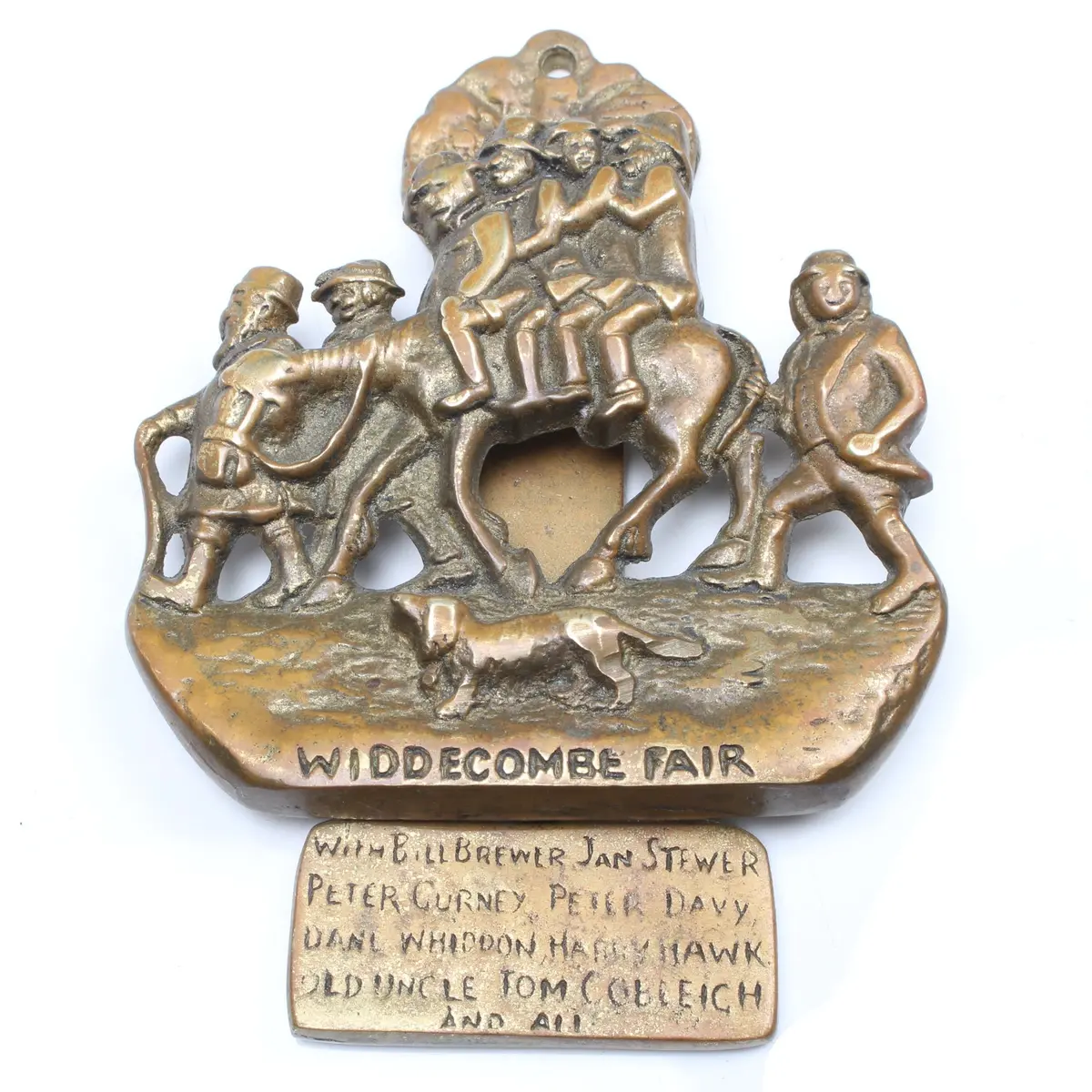 Old Widdecombe Fair Large Door Knocker 1