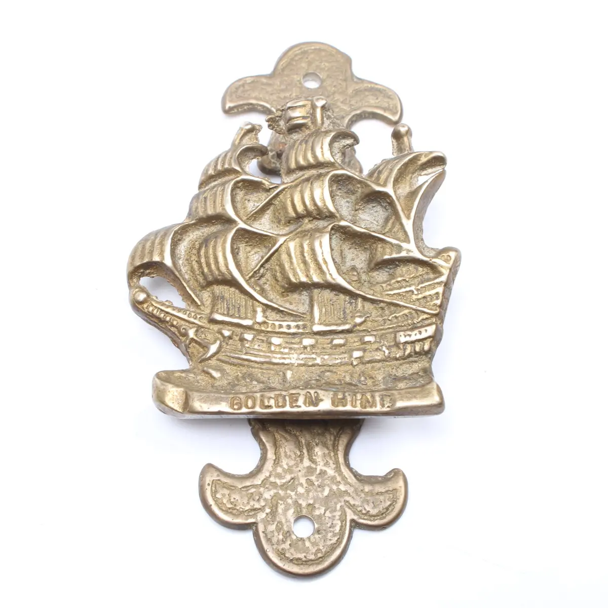 Old Golden Hind Ship Door Knocker 1