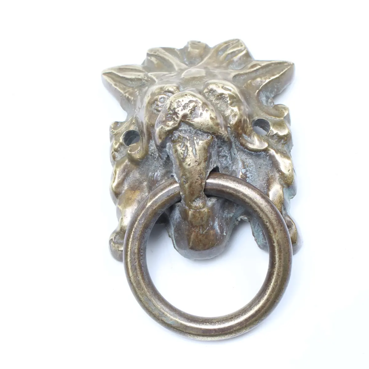 Old Lions Head Door Knocker 1
