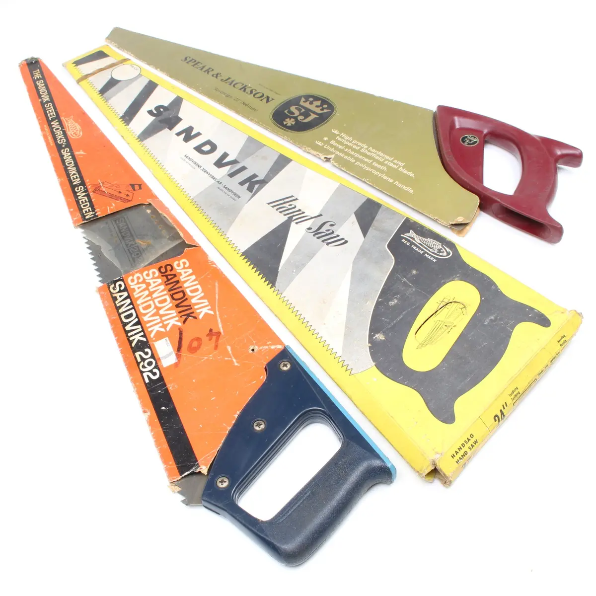 Sold - Spear & Jackson And Sandvik Hand Saws 1