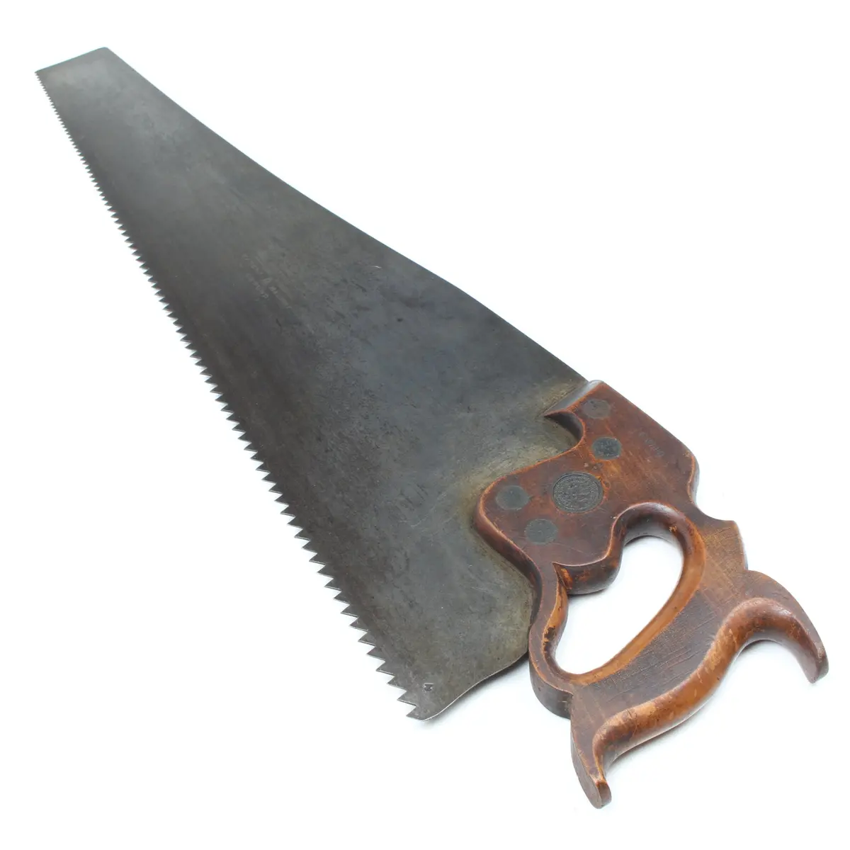 Sold - Old Spear & Jackson Rip Saw - 28” - 4Tpi (Beech) 1