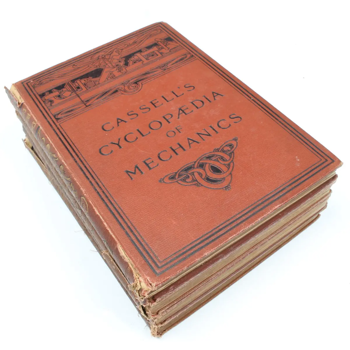 Cassells Cyclopaedia Of Mechanics Books Vol 1-4 (Special Edition) 1
