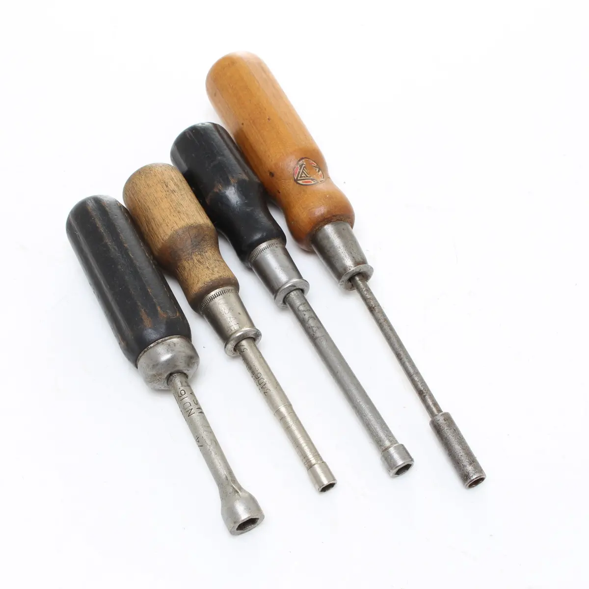 4X Old Socket Tools (Beech) 1