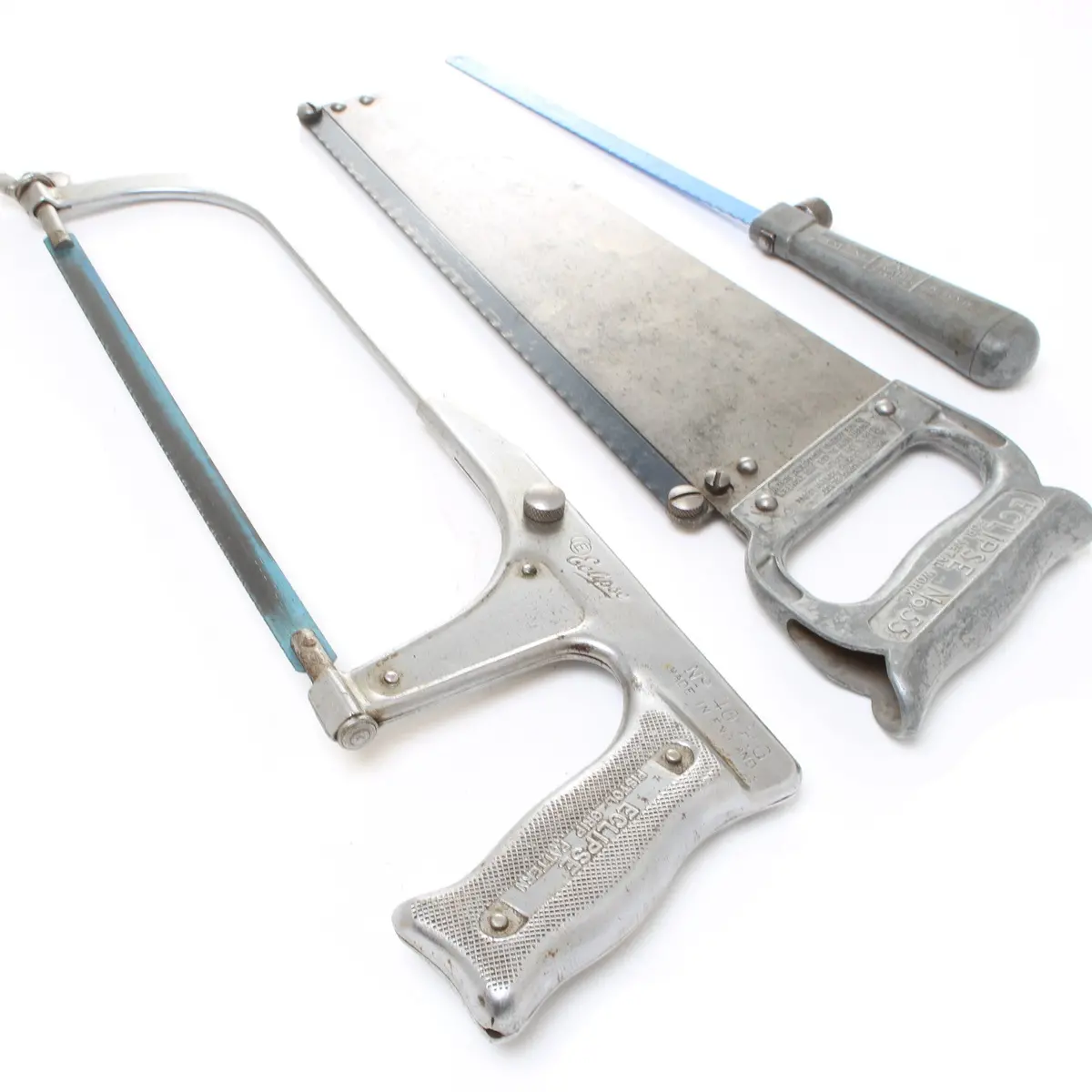 3X Old Eclipse Saws - No.'S 12, 40, 55 1