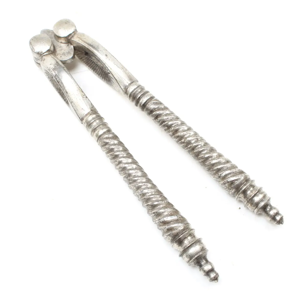 Old Reversible Barley Twist Handle Design Nutcrackers 1