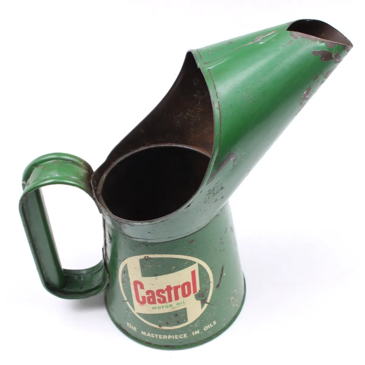 Sold - Old Patented Castrol Oil Jug - Pint 1