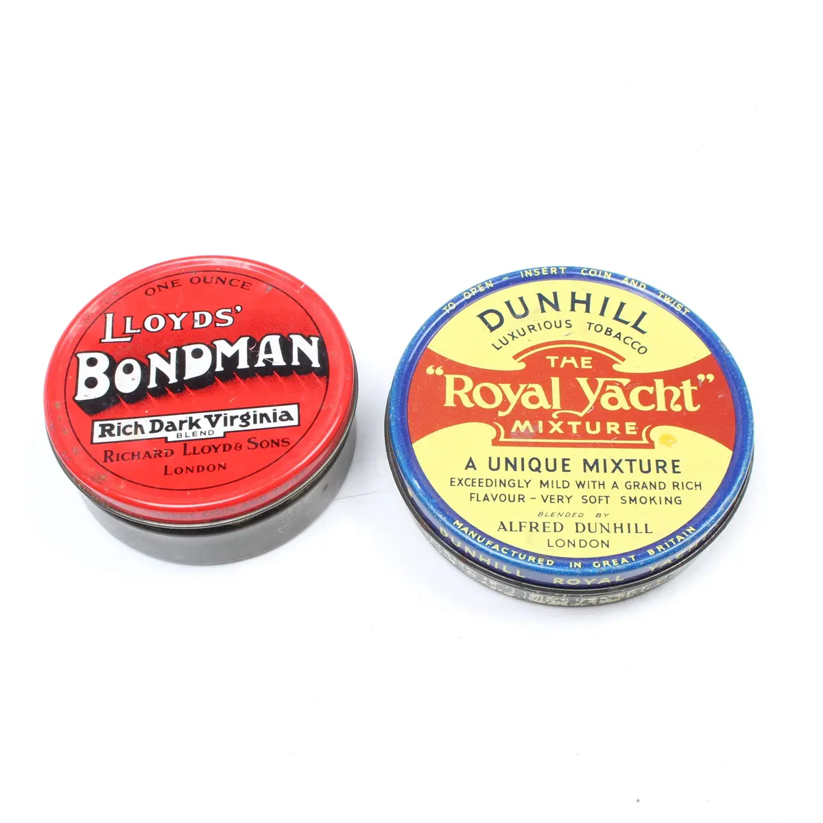 2X Old London Tobacco Tins 1
