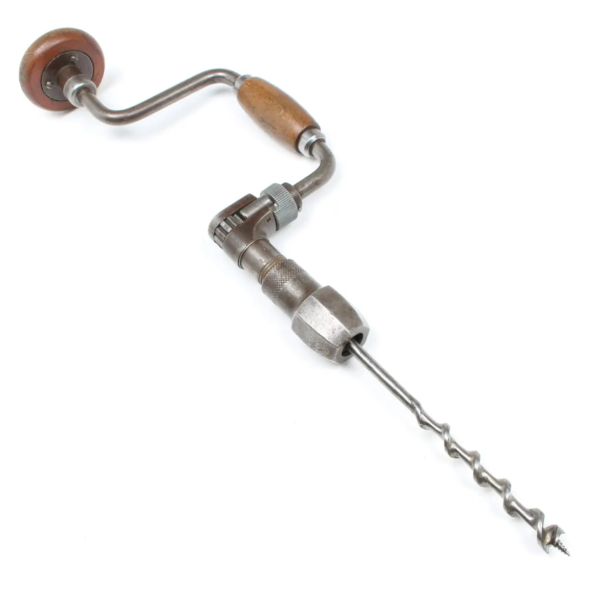Skinner Drill Brace + Twist Drill Bit (Beech) 1