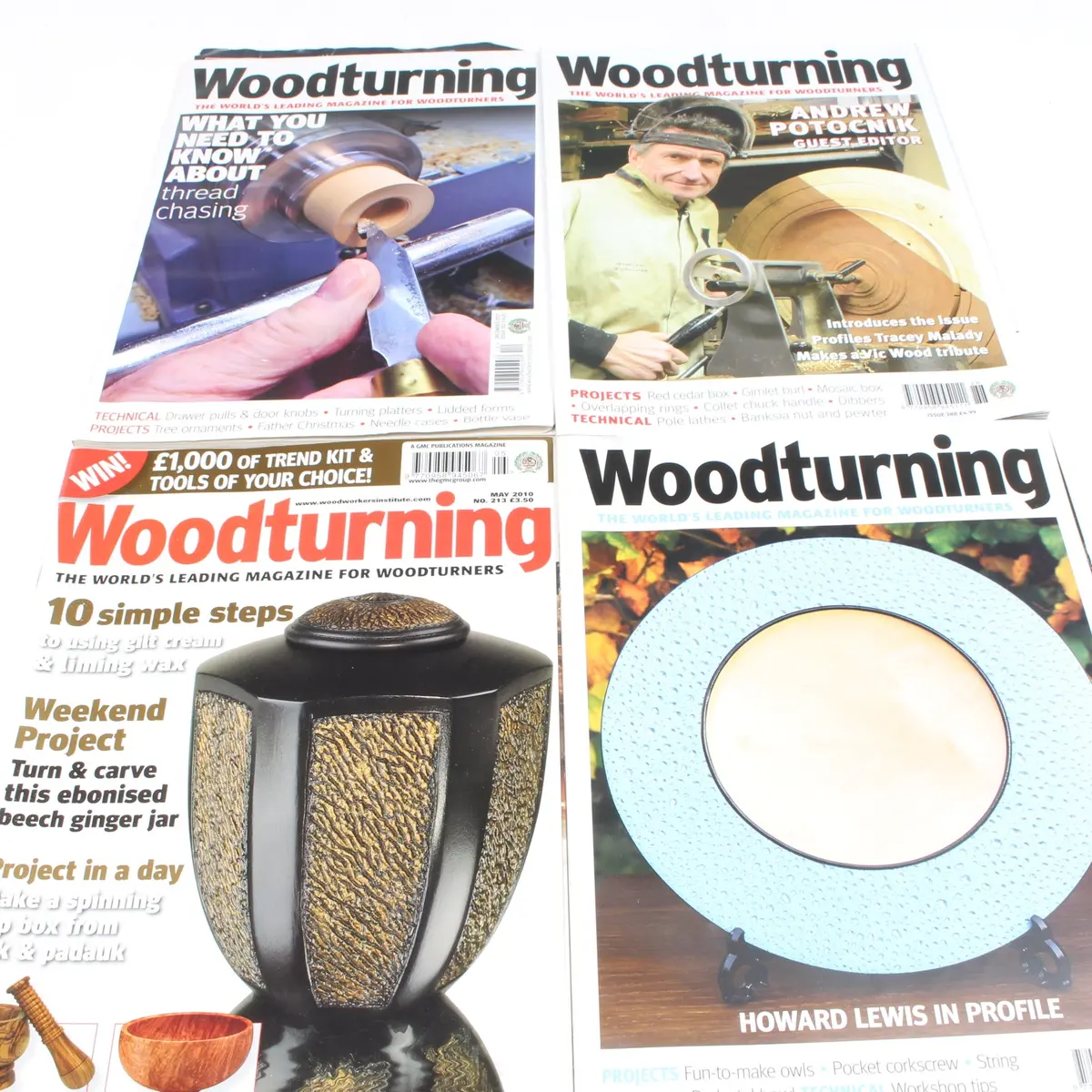 4X Woodturning Magazines 1