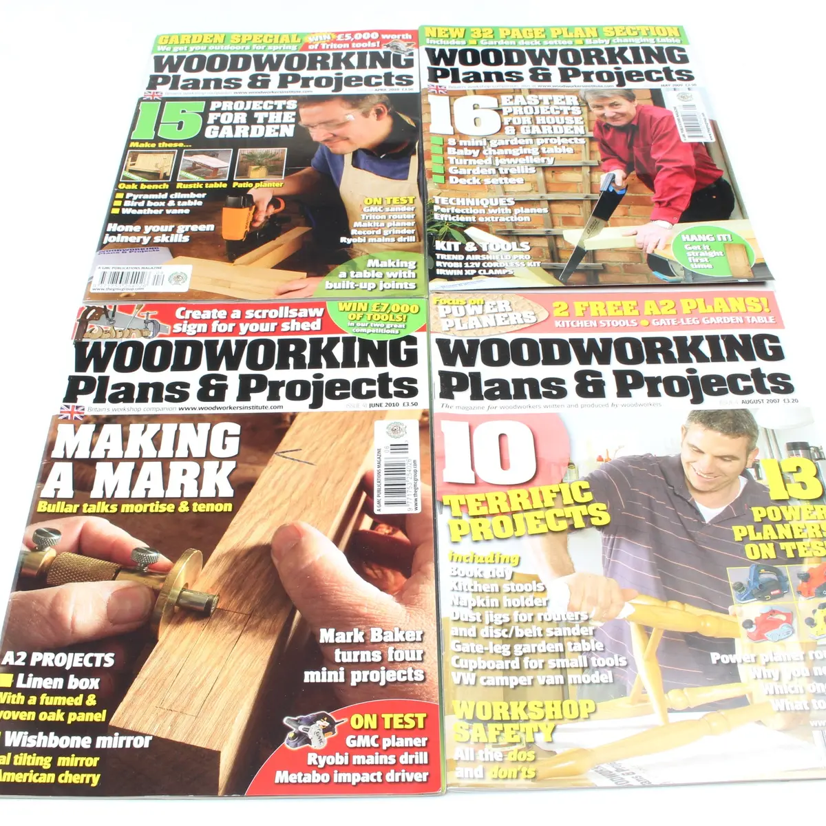 4X Woodworking Plans & Projects Magazines 1