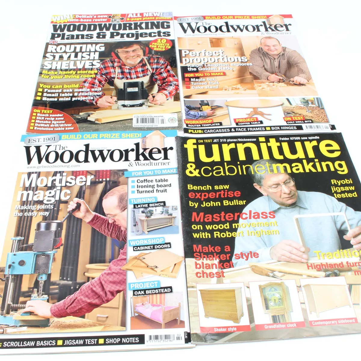 4X Woodworking Magazines 1