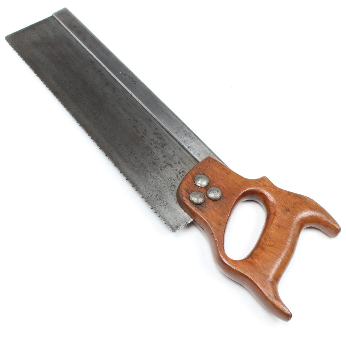 Old John Cockerill (Sheffield) Tenon Saw - 11Tpi - 12" (Beech) 1
