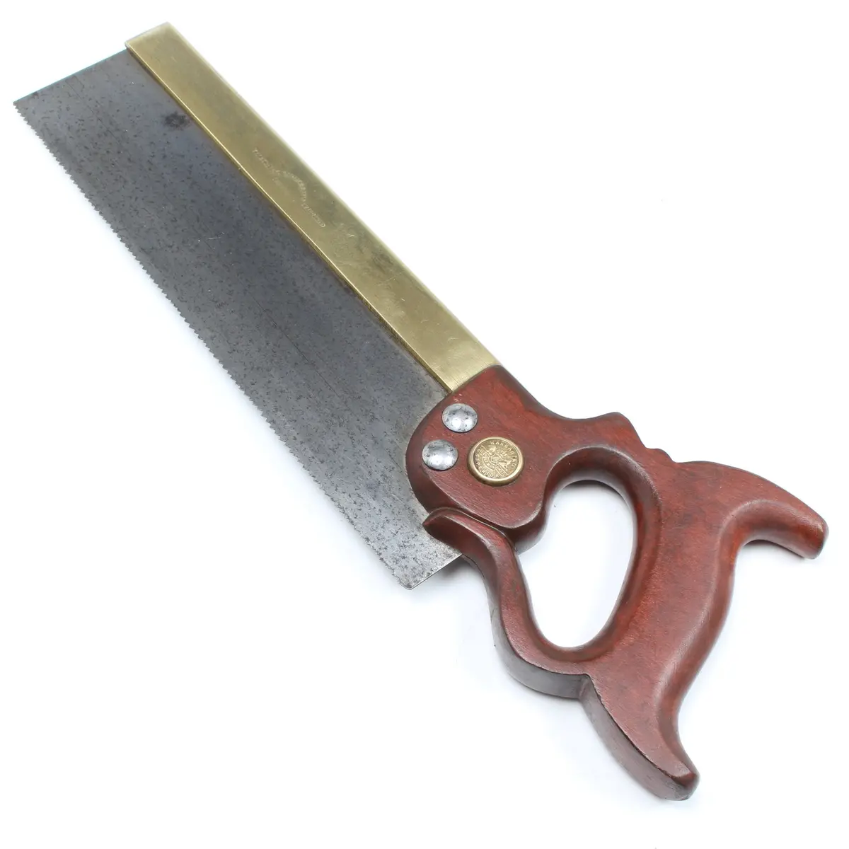 Old E Garlick Tenon Saw - 9Tpi - 12" (Beech) 1