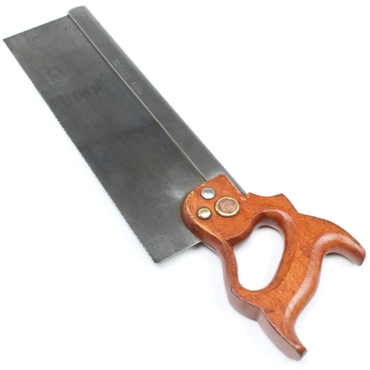 Old Wm Hall Tenon Saw - 11Tpi - 14" (Beech) 1