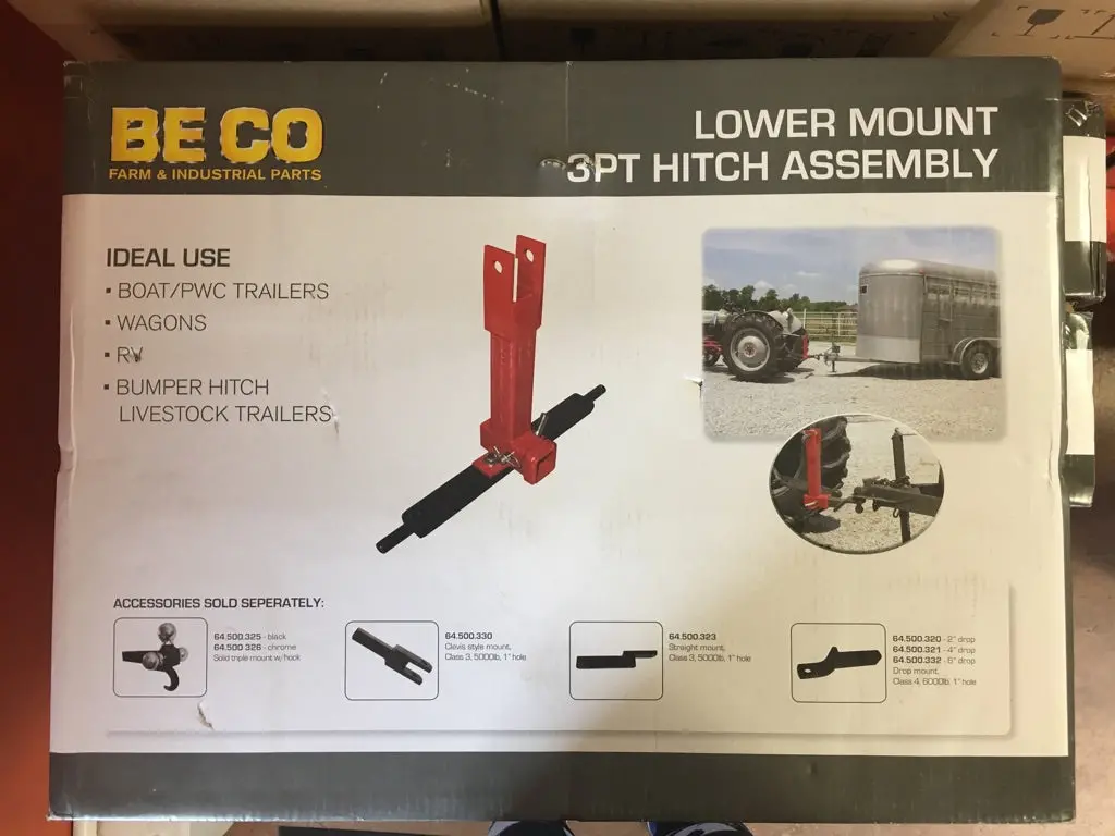 3 Point Trailer Hitch 1