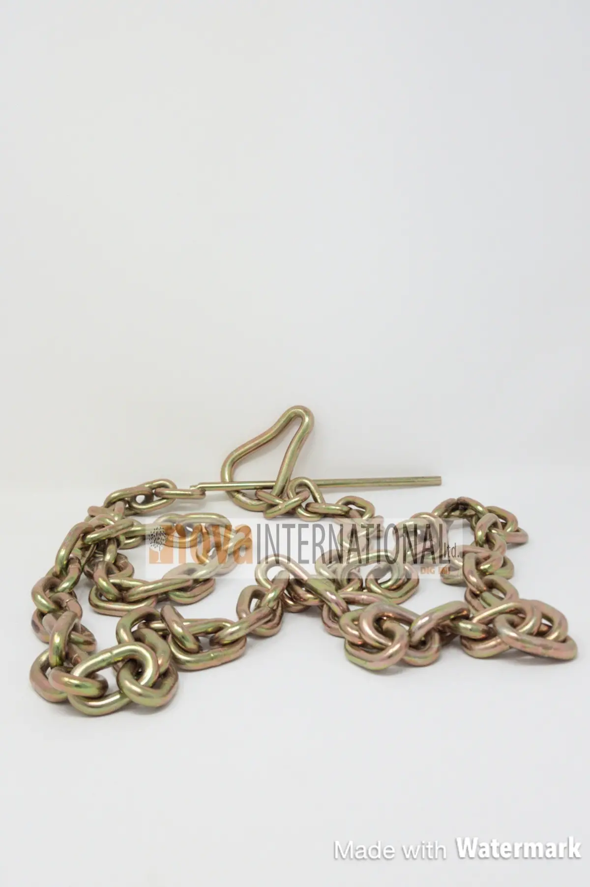 Norse Logging Winch Choker Chain - Pear Loop 1