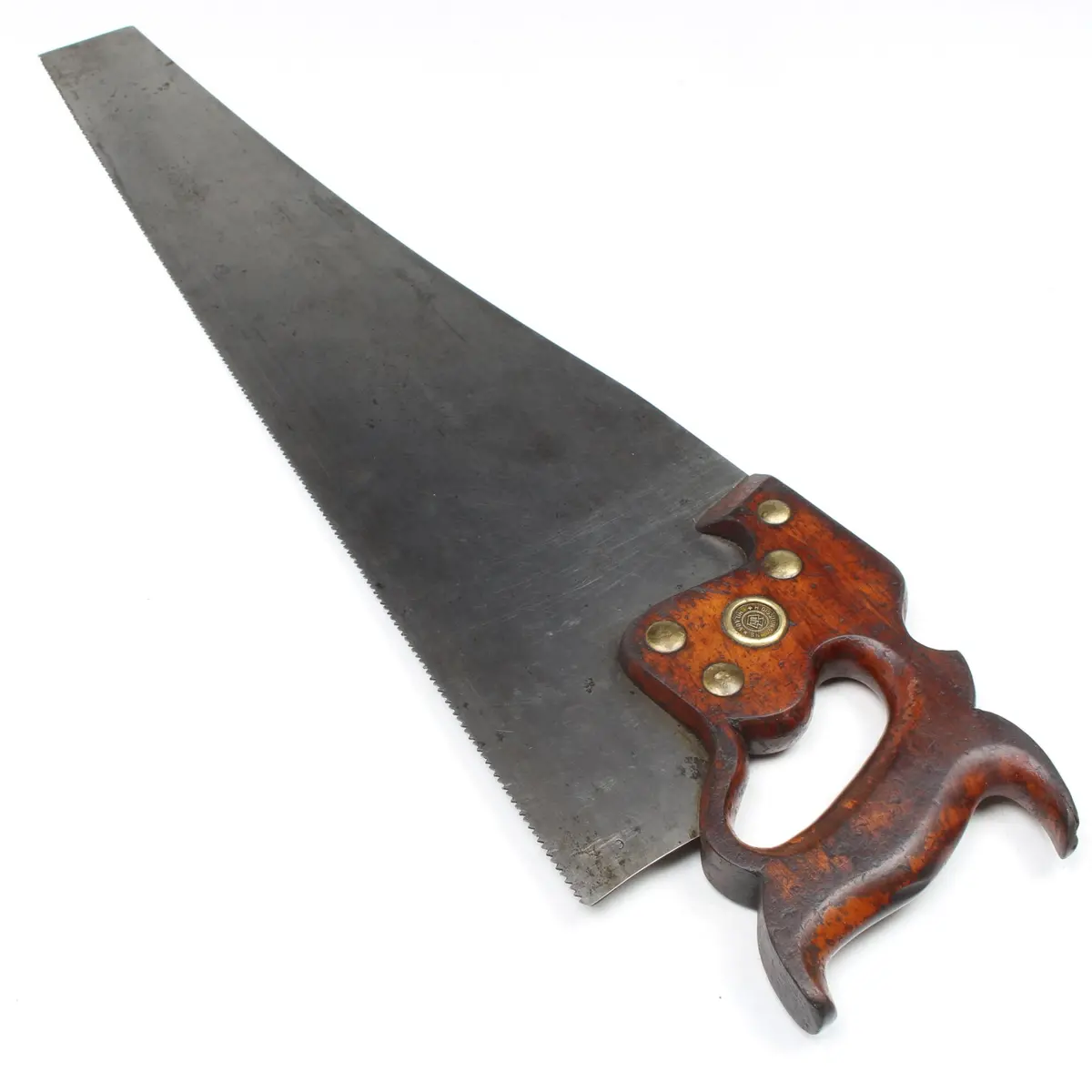 Sold - H Disston Philadelphia D8 Saw - 26” - 9Tpi (Apple) 1