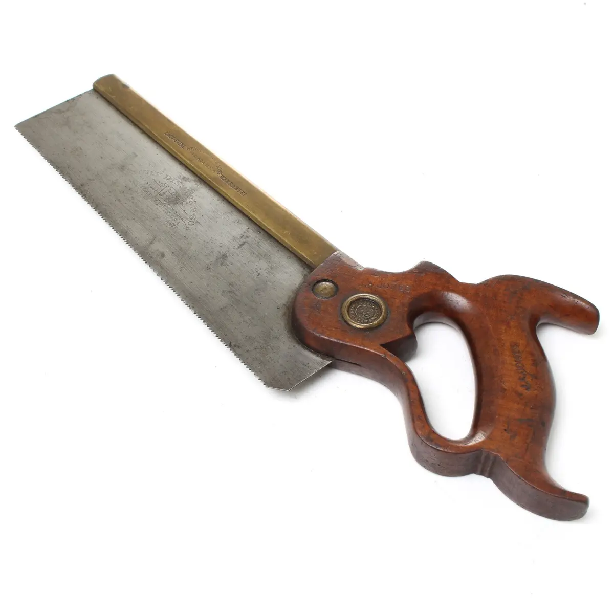 Sold - Disston Philadelphia Dovetail Saw – 10" - 15Tpi (Apple) 1