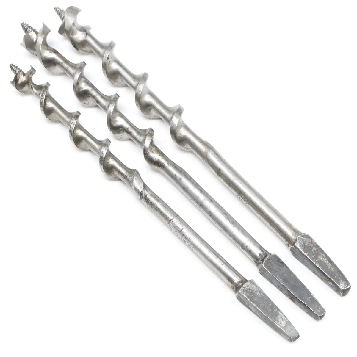 3X Gilpin Auger Bits - 9/16", 10/16", 11/16" 1