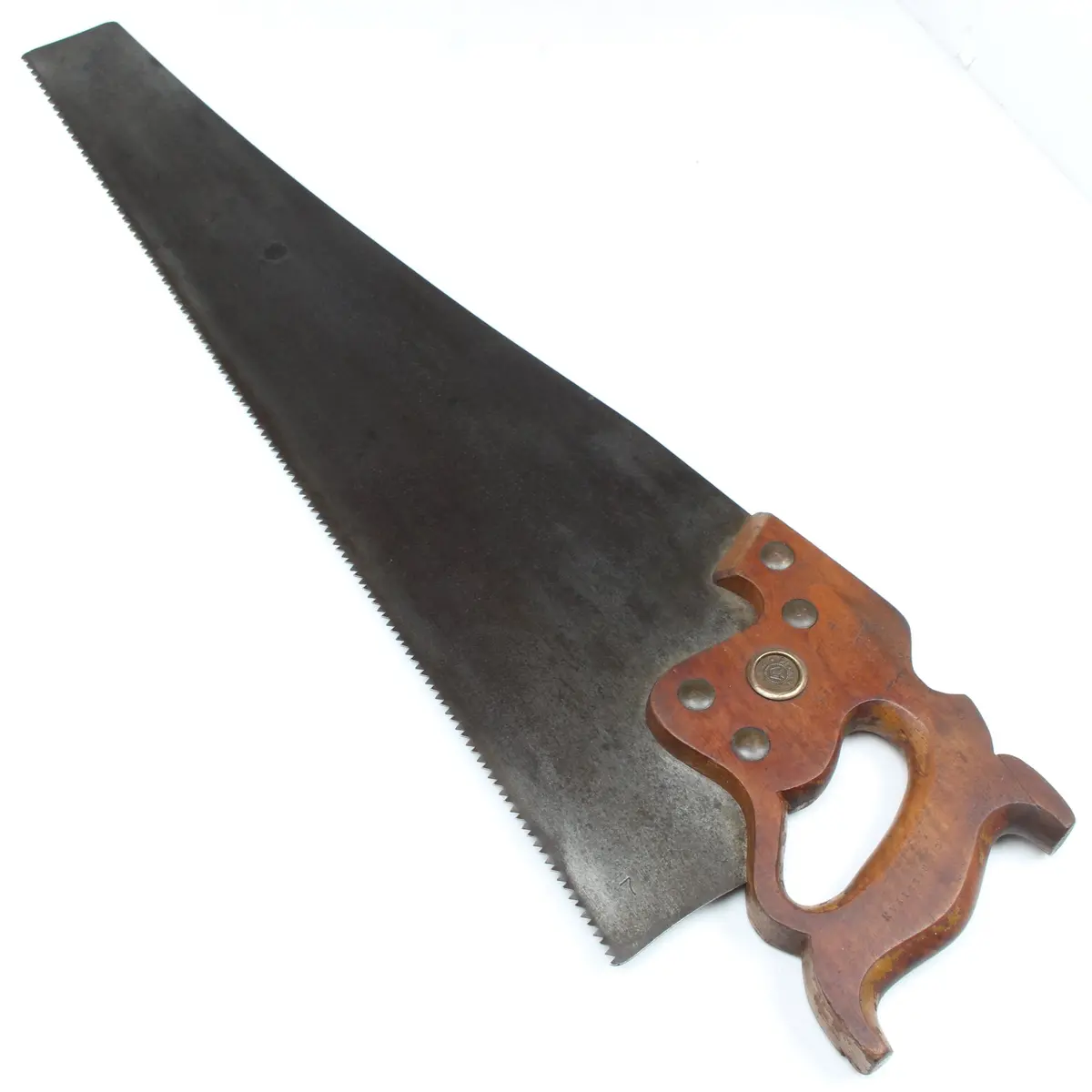 Old Disston Hand Saw – 26”- 7Tpi (Apple) 1