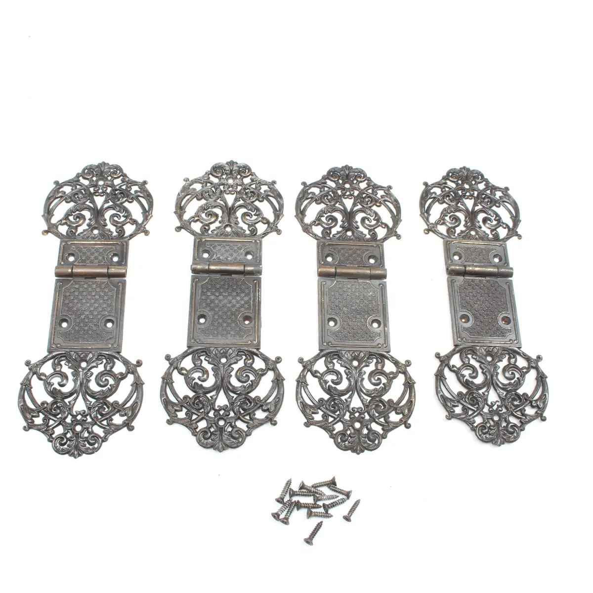 4X Decorative Hinges - 7" 1