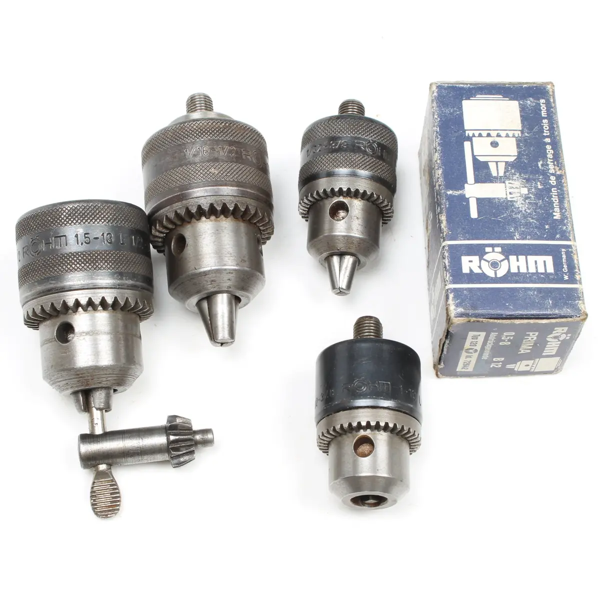 5X Old Rohm Chucks (W.Germany) 1