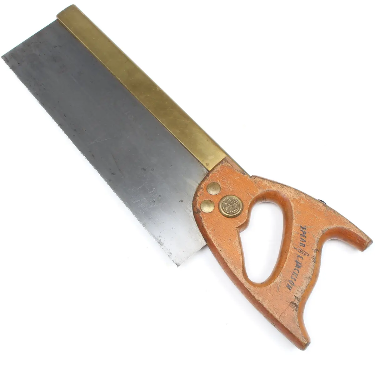 Old Spear & Jackson Tenon Saw No. 52 - 16Tpi - 12" (Beech) 1