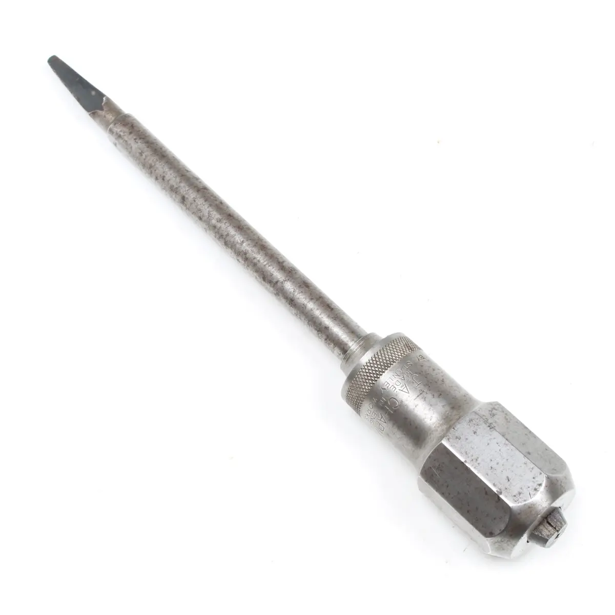 Sold - Old J A Chapman Hand Brace Drill Extension 1