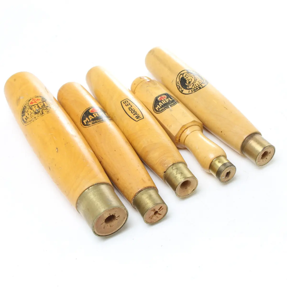 Sold - 5X Marples / Sorby Chisel Handles (Boxwood) 1