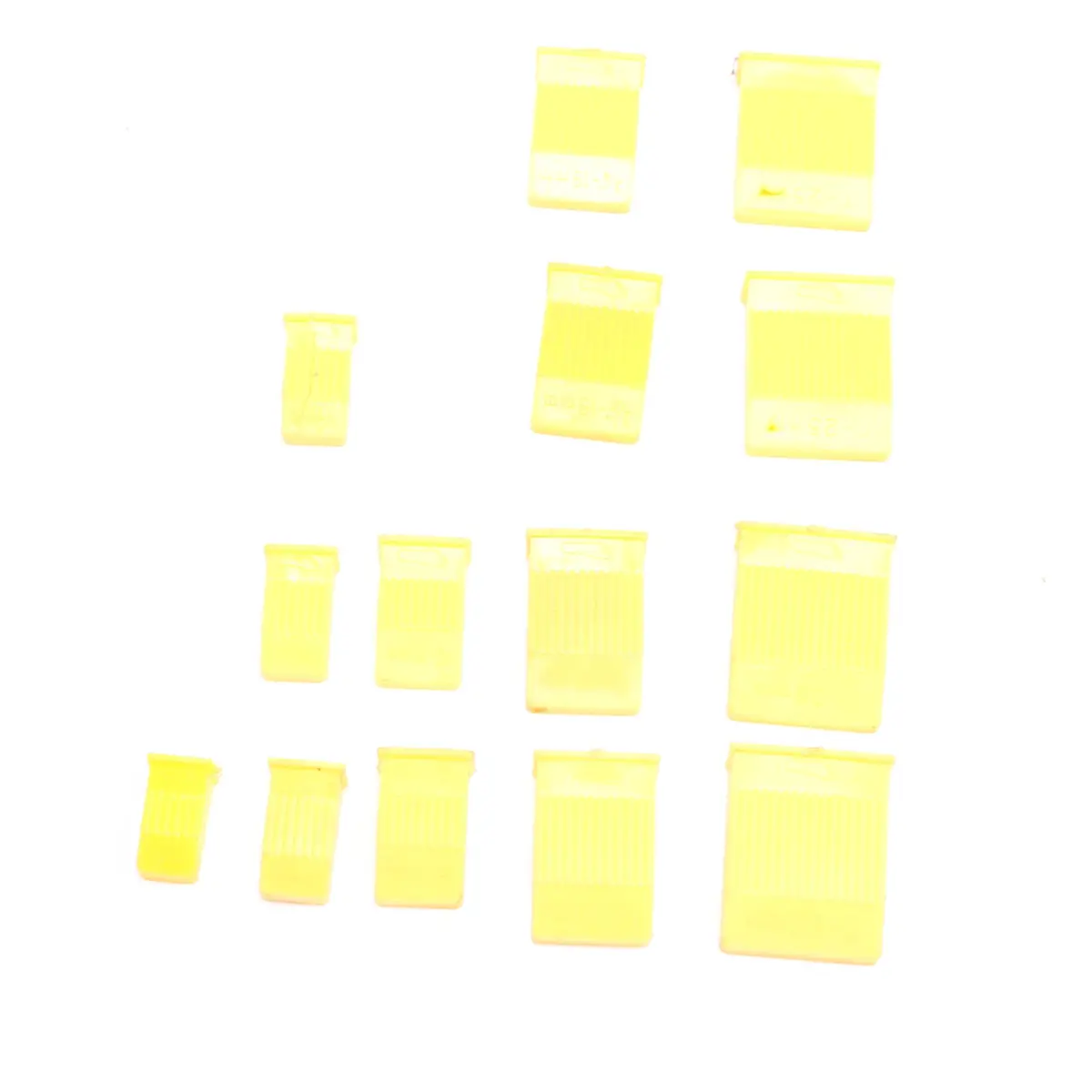 Yellow Footprint Chisel Edge Guards / Chisel Caps 1