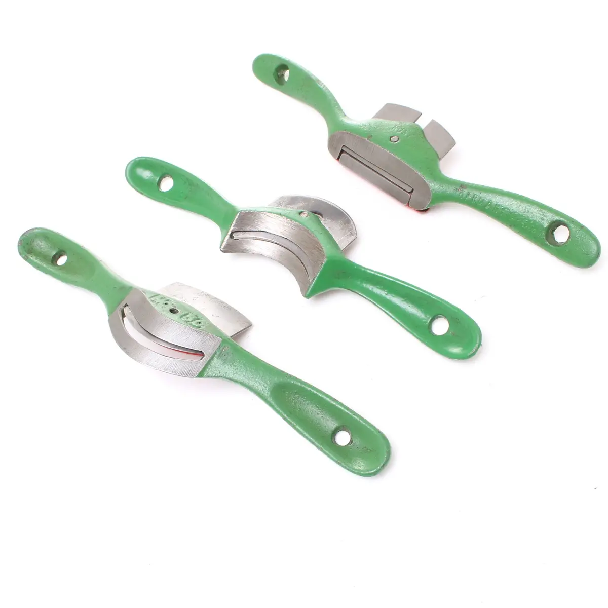 Sold - 3X Kunz Spokeshaves - Concave, Convex, No. 53 2