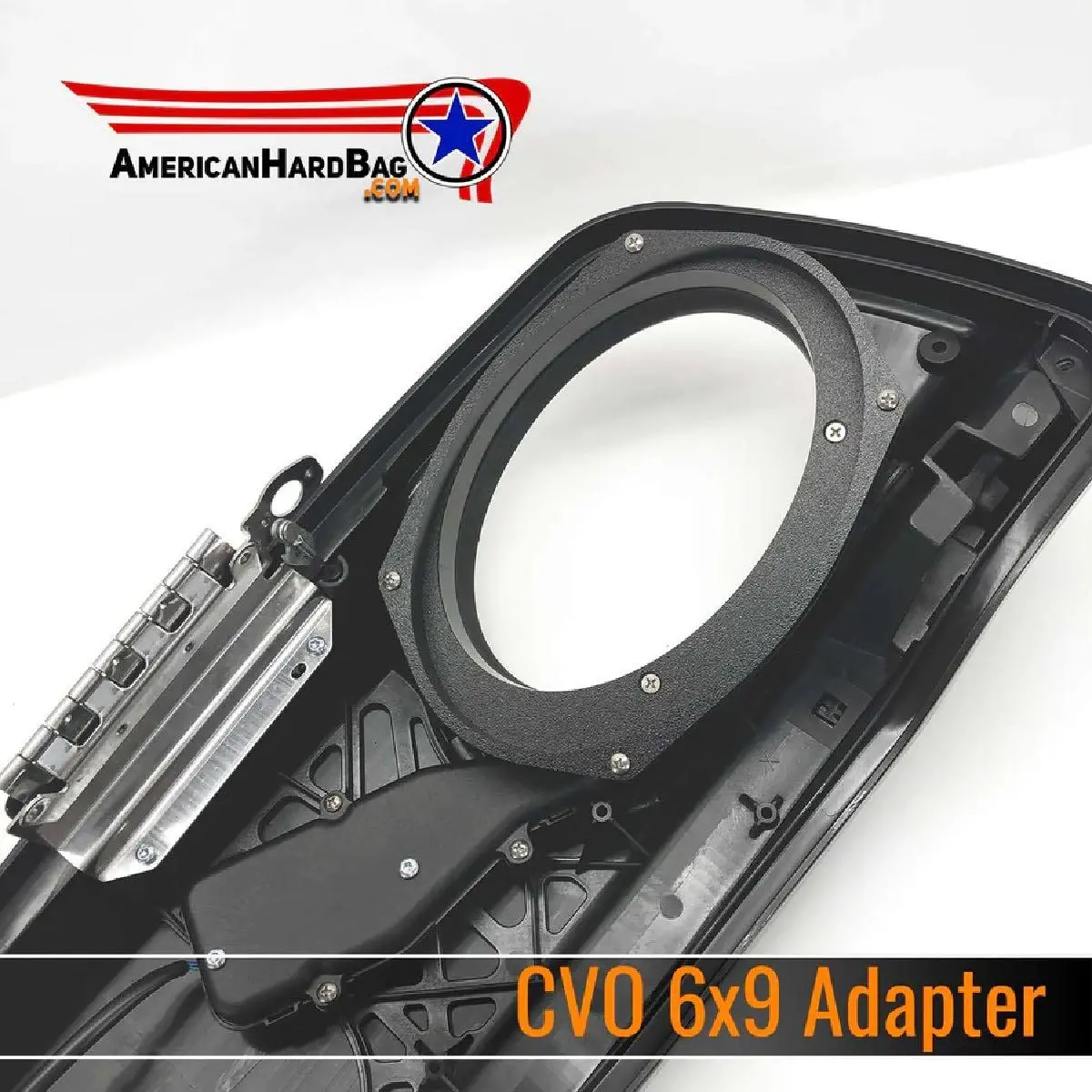 American Hard Bag 14 And Later 5X7 To 6X9 Adapters For Factory Speaker Lids With Electric Lid Locks (Ip-14-5X7-6X9-L) 1