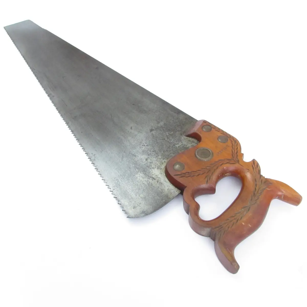 Sold - Disston Philadelphia Hand Saw No. 12 – 26”- 5 1/2Tpi (Apple) 1