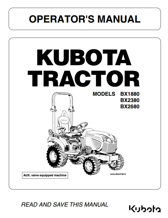 Bx180  Operators Manual 1