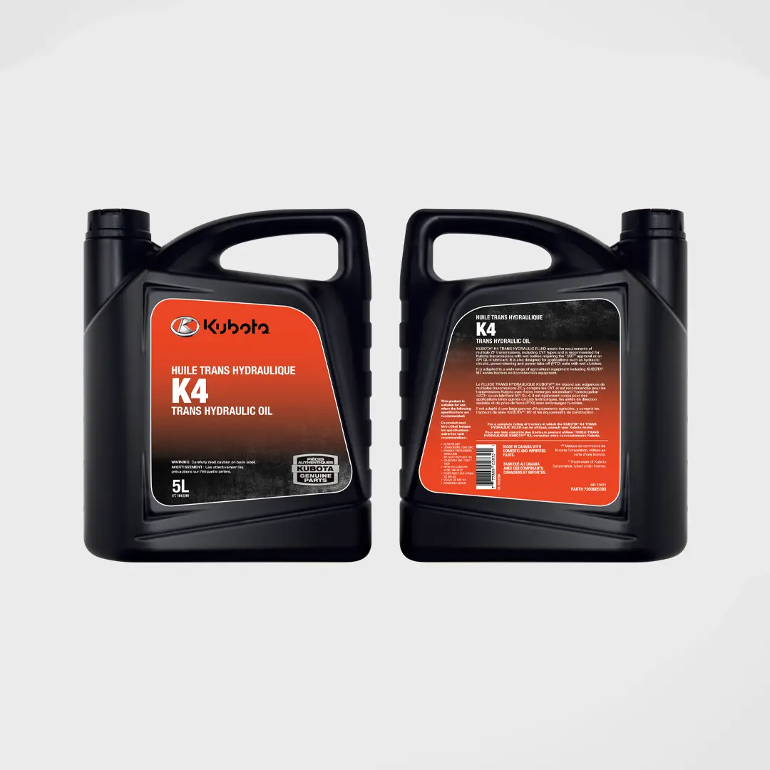 Kubota K-4 Udt Oil 1