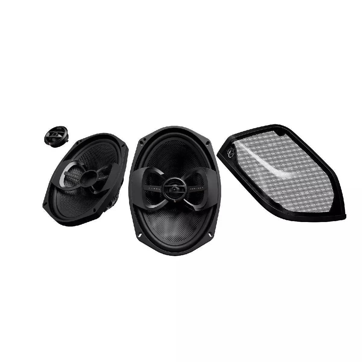 Infinity Premium 6X9" Speakers With Cut In Kit For Harley Davidson (Kappaperfect900x) 1