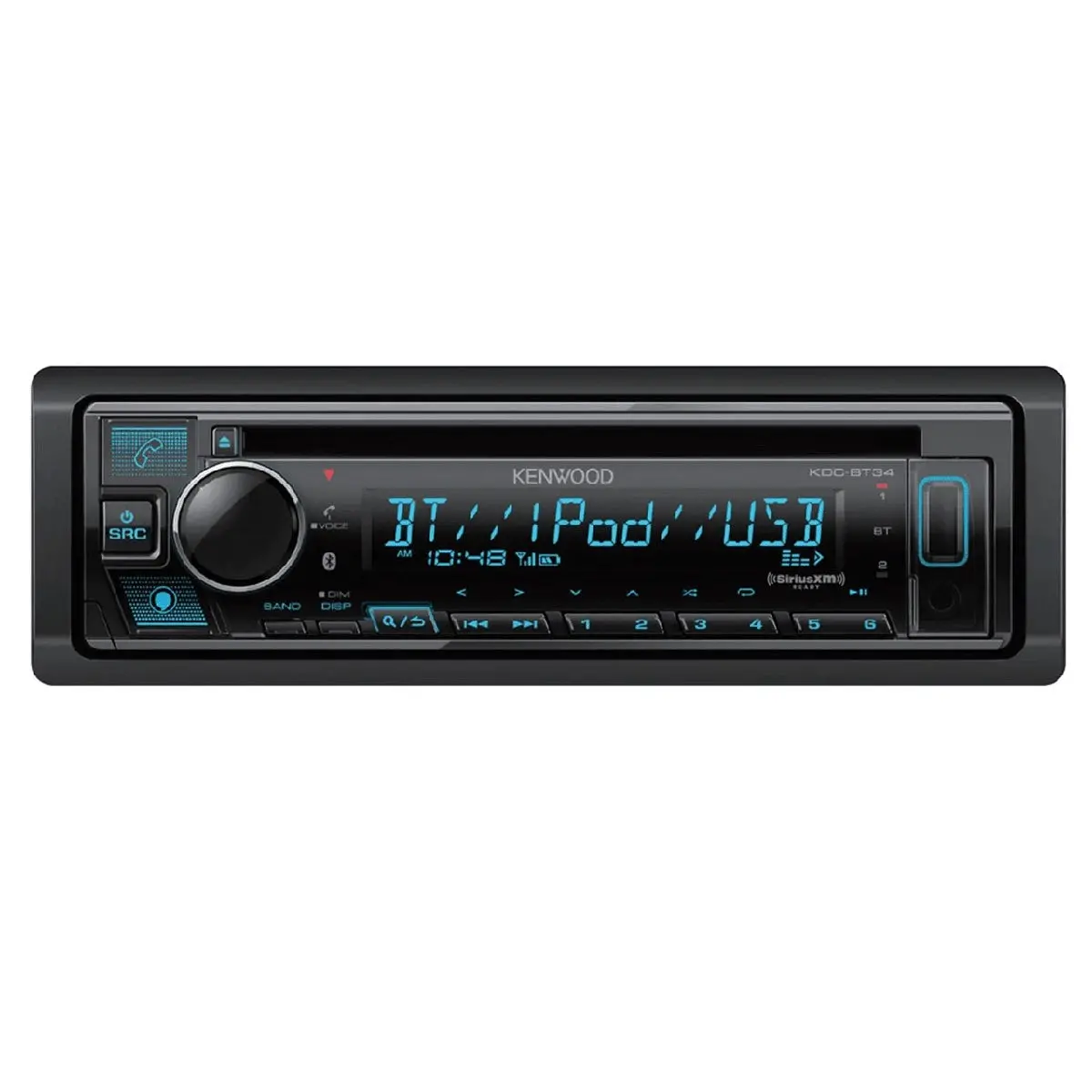 Kenwood Am/Fm/Cd W/Bluetooth & Usb (Kdcbt34) 1