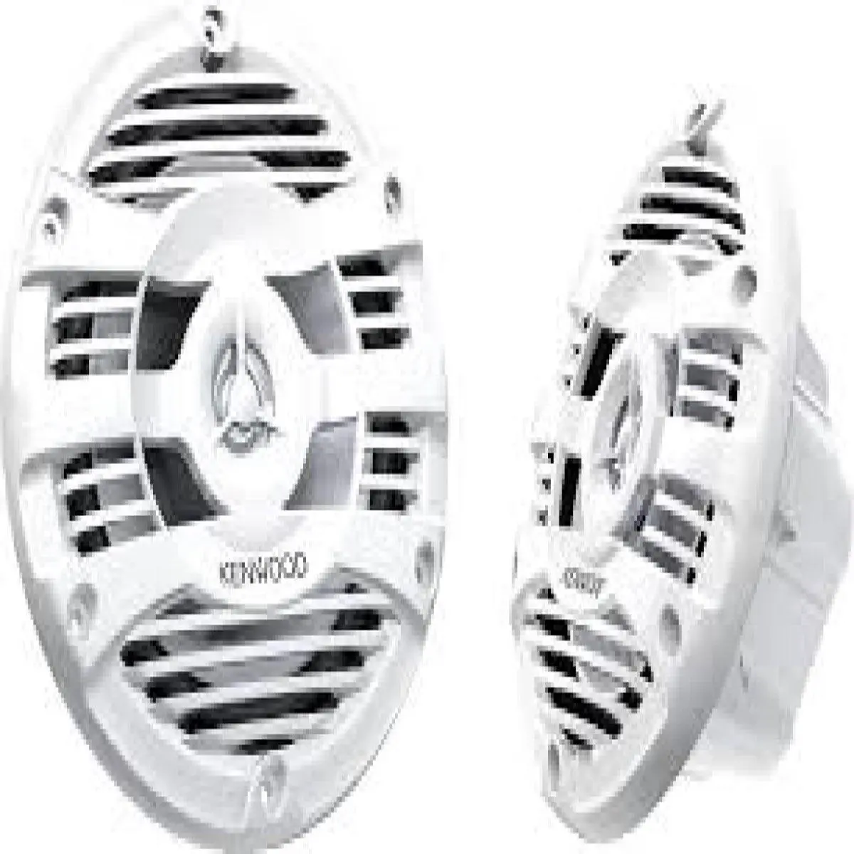 Kenwood 6.5" 150 Watt 2 Way Marine Speaker White (Kfc1653mrw) 1